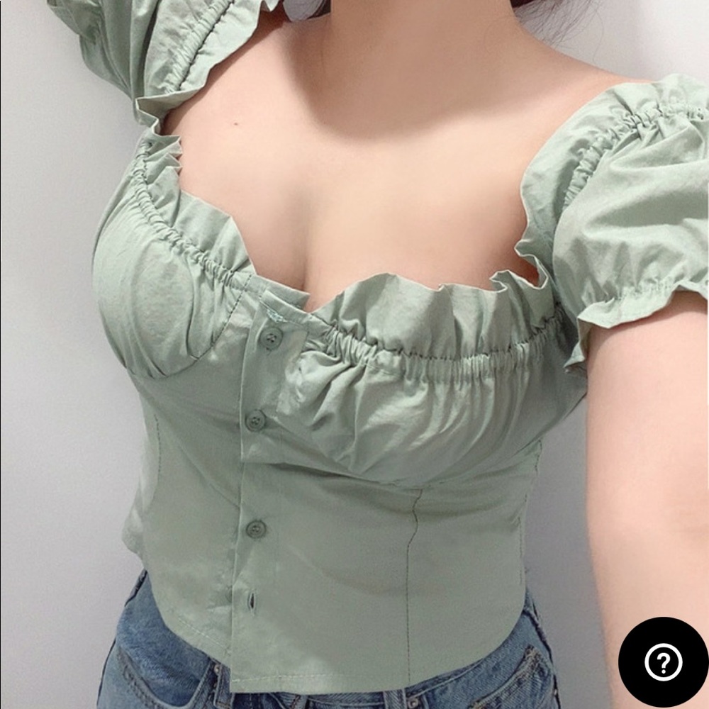 Chuu Off the Shoulder Blouse Top
